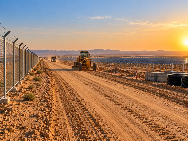 Infrastructure and site development